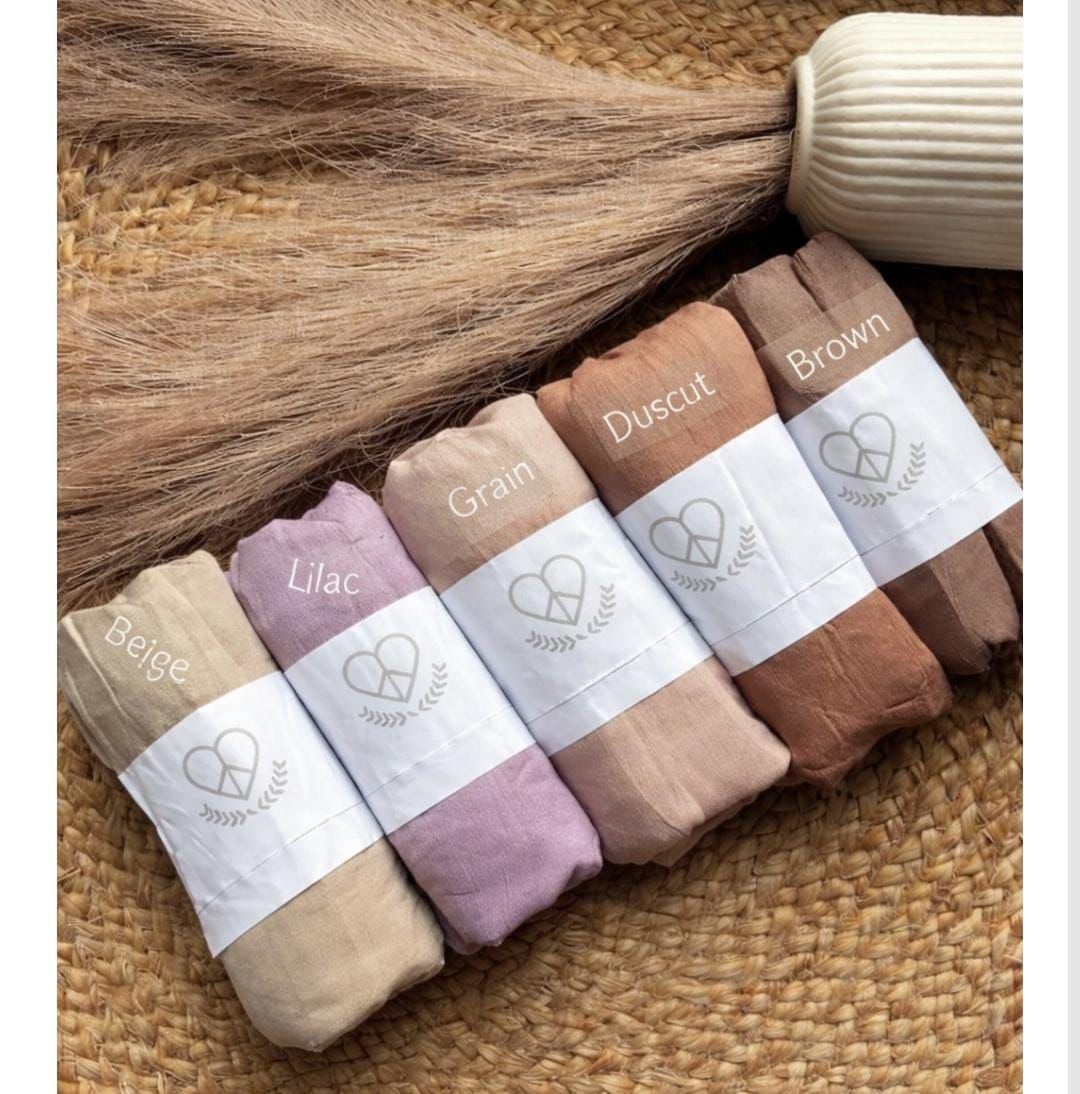 Korean butter cotton hijab( 2 meter in size )