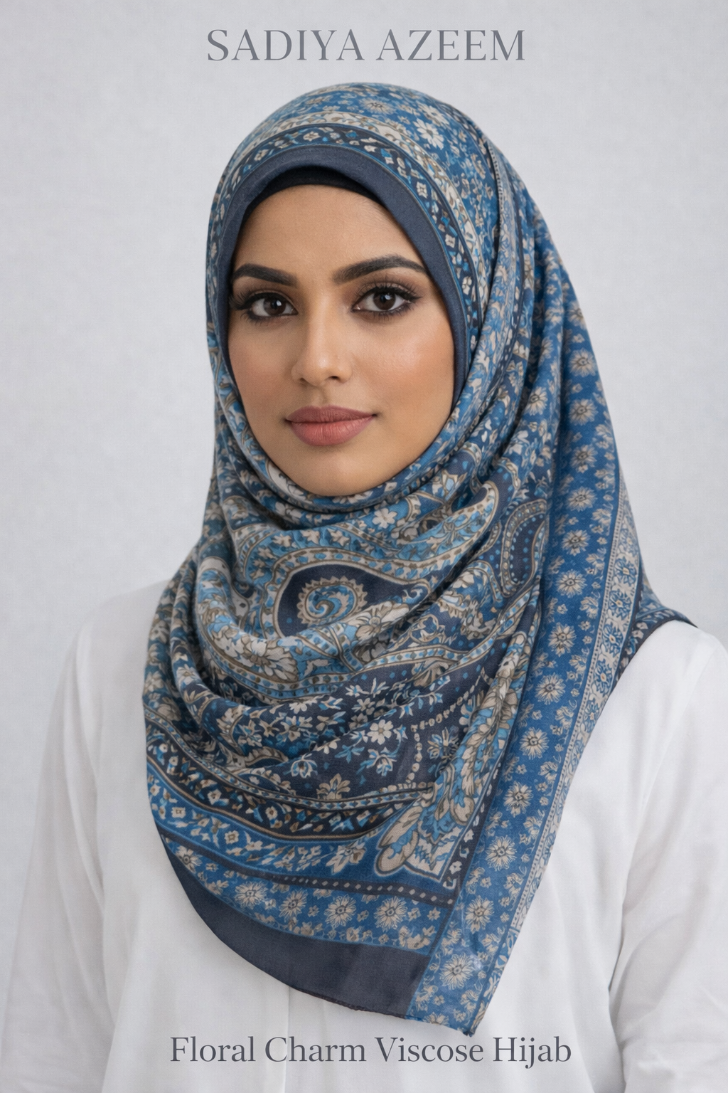 Siya Viscose Floral Print Hijab