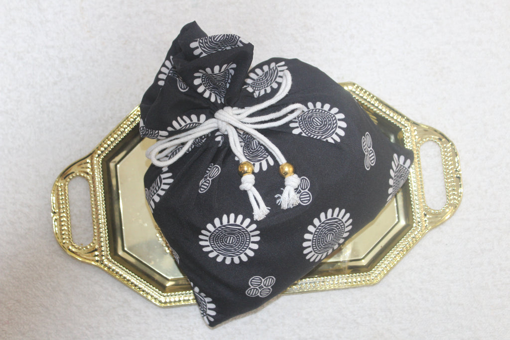 Rayon cotton floral salah dress with elastic sleeve