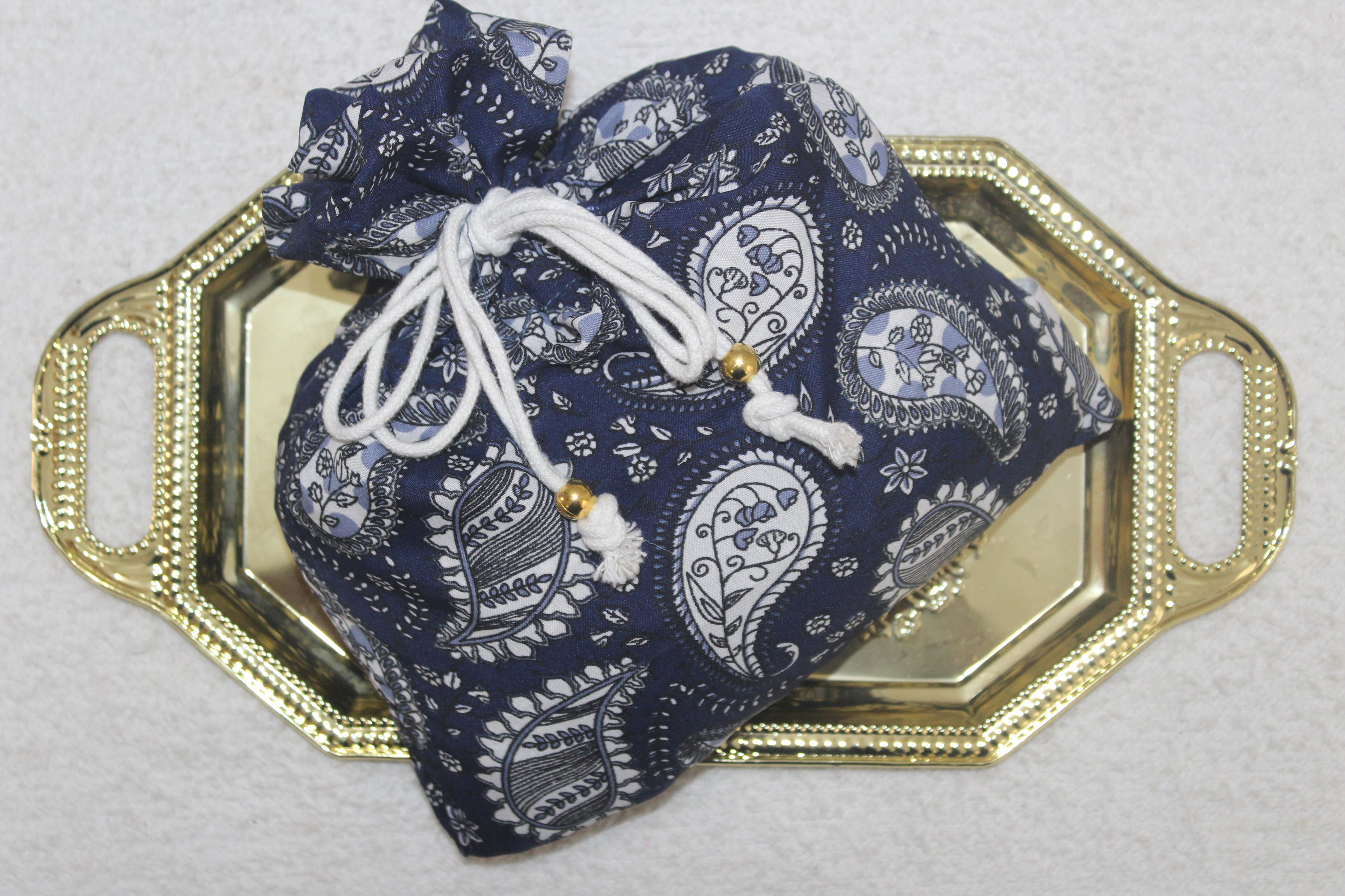 Rayon cotton floral salah dress with elastic sleeve