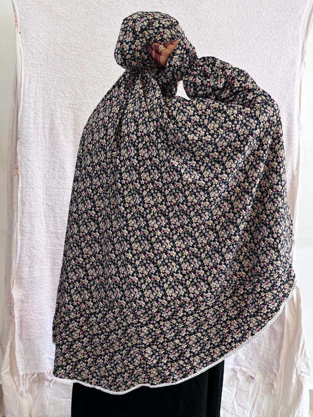 Graceful Floral Salah Dress