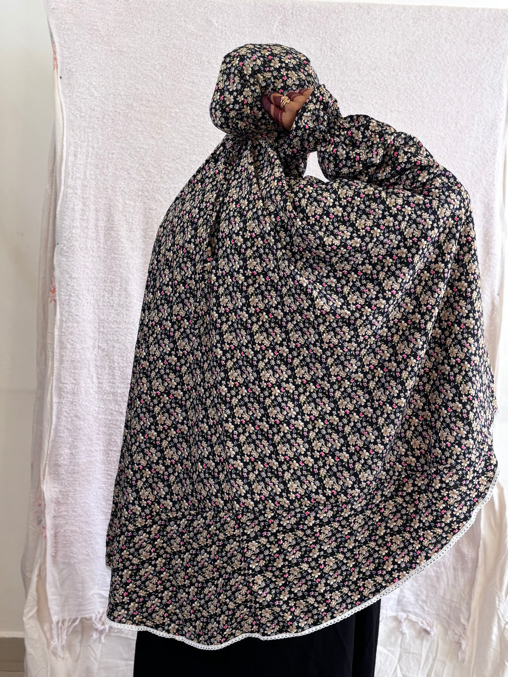 Graceful Floral Salah Dress