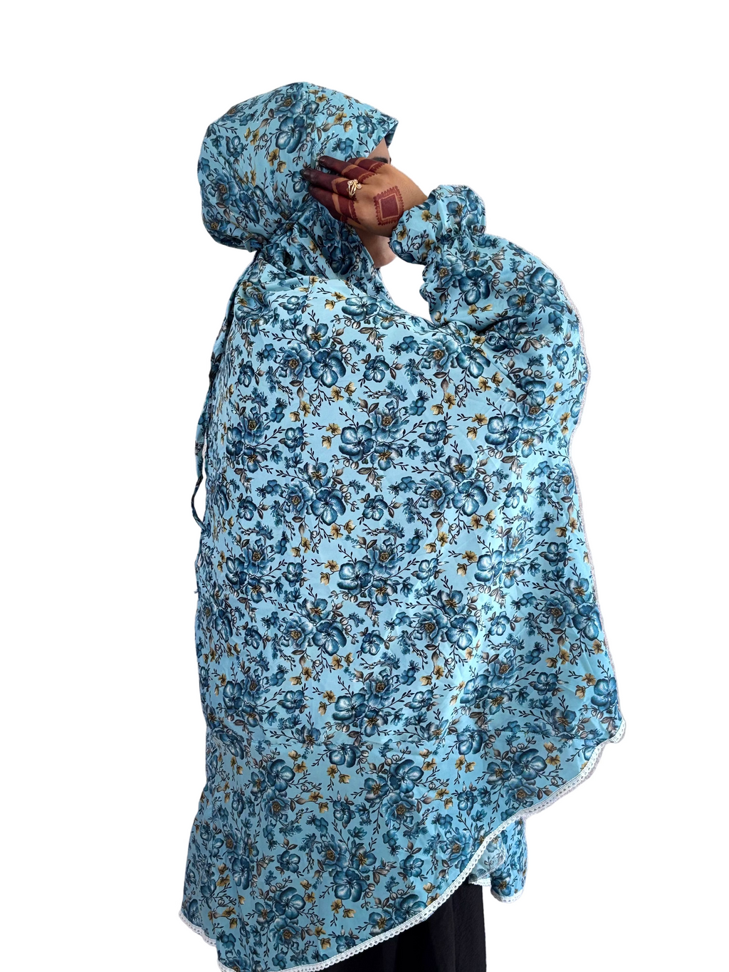 Graceful Floral Salah Dress