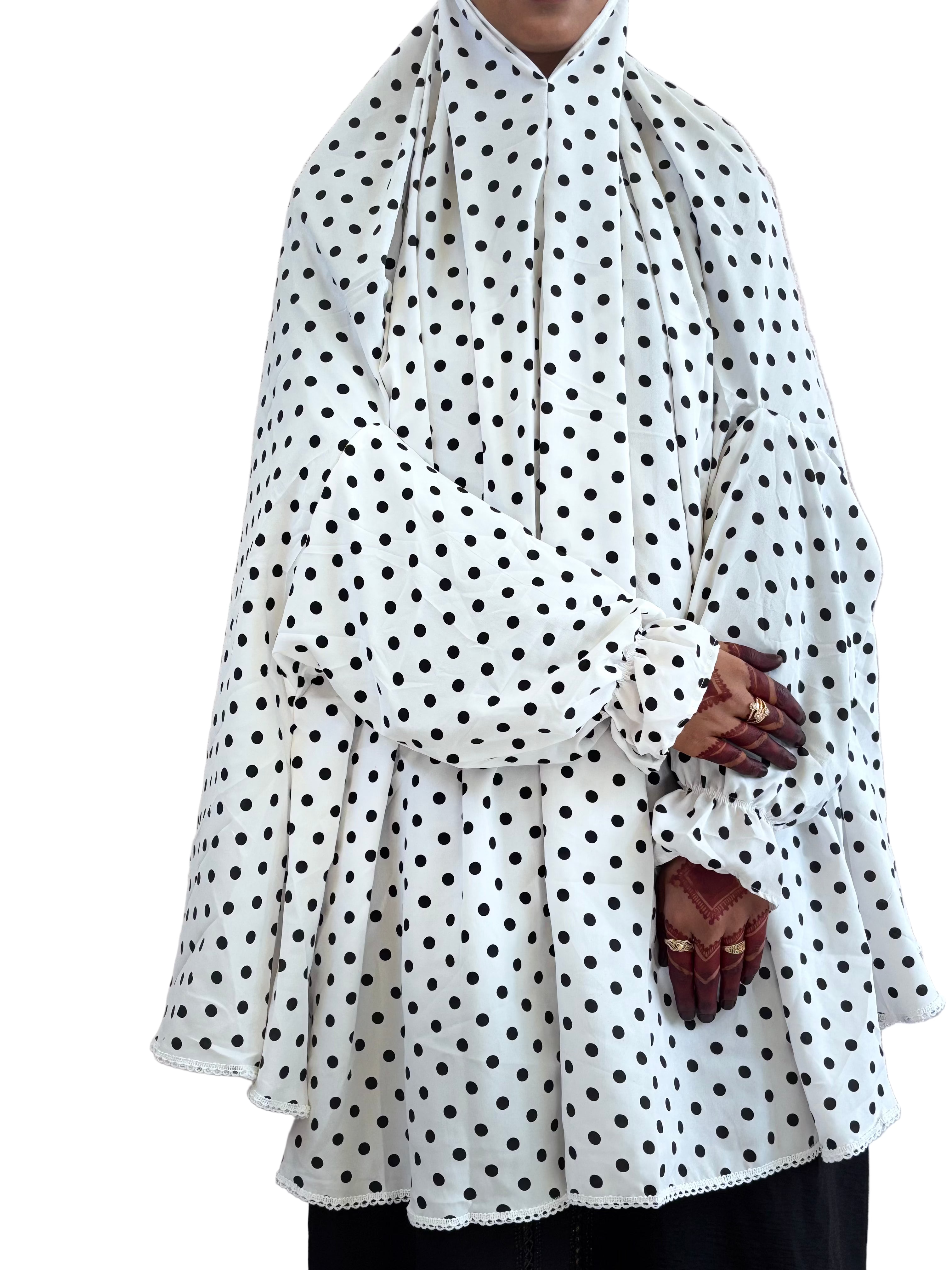 Graceful Floral Salah Dress