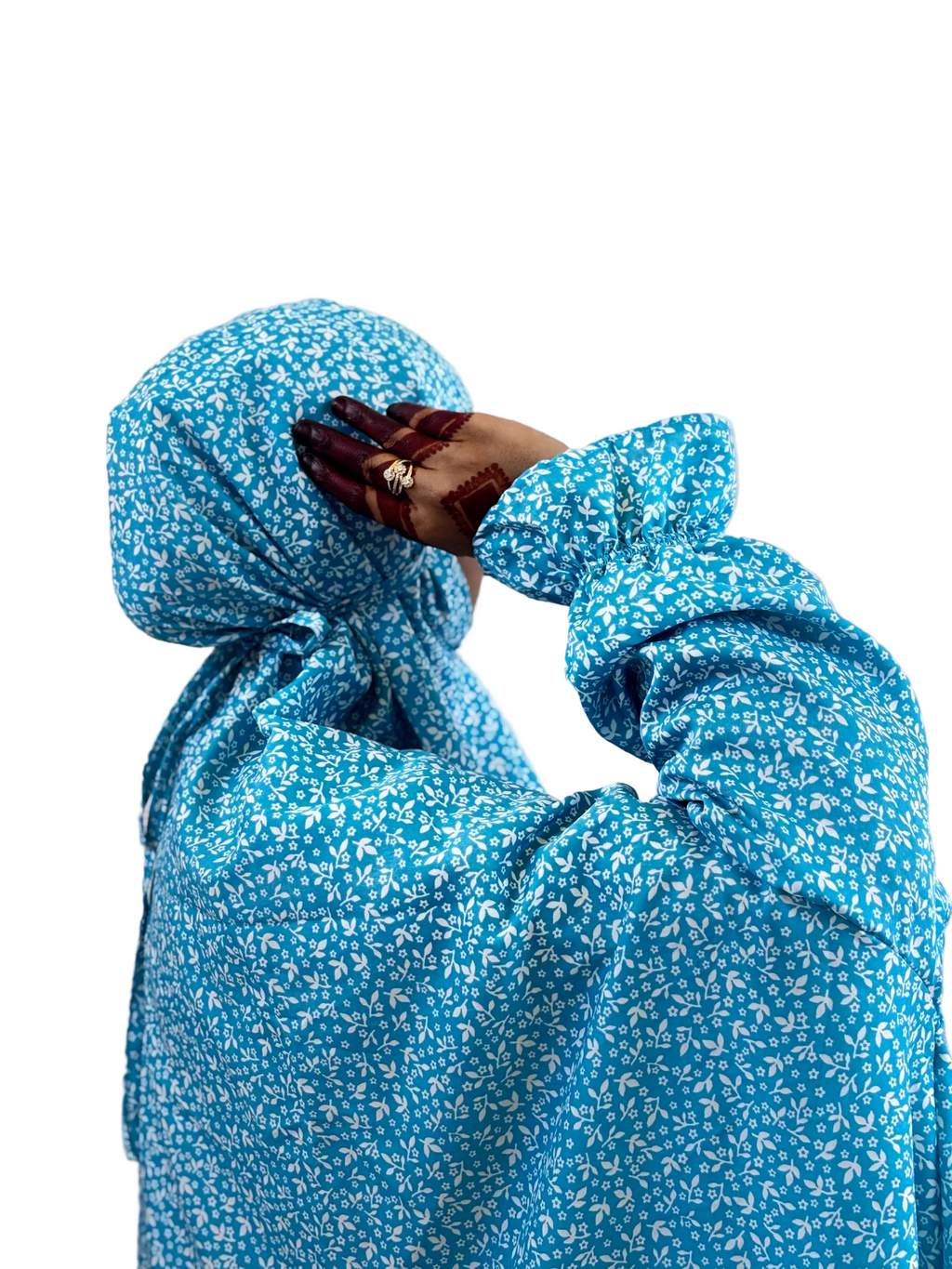 Graceful Floral Salah Dress