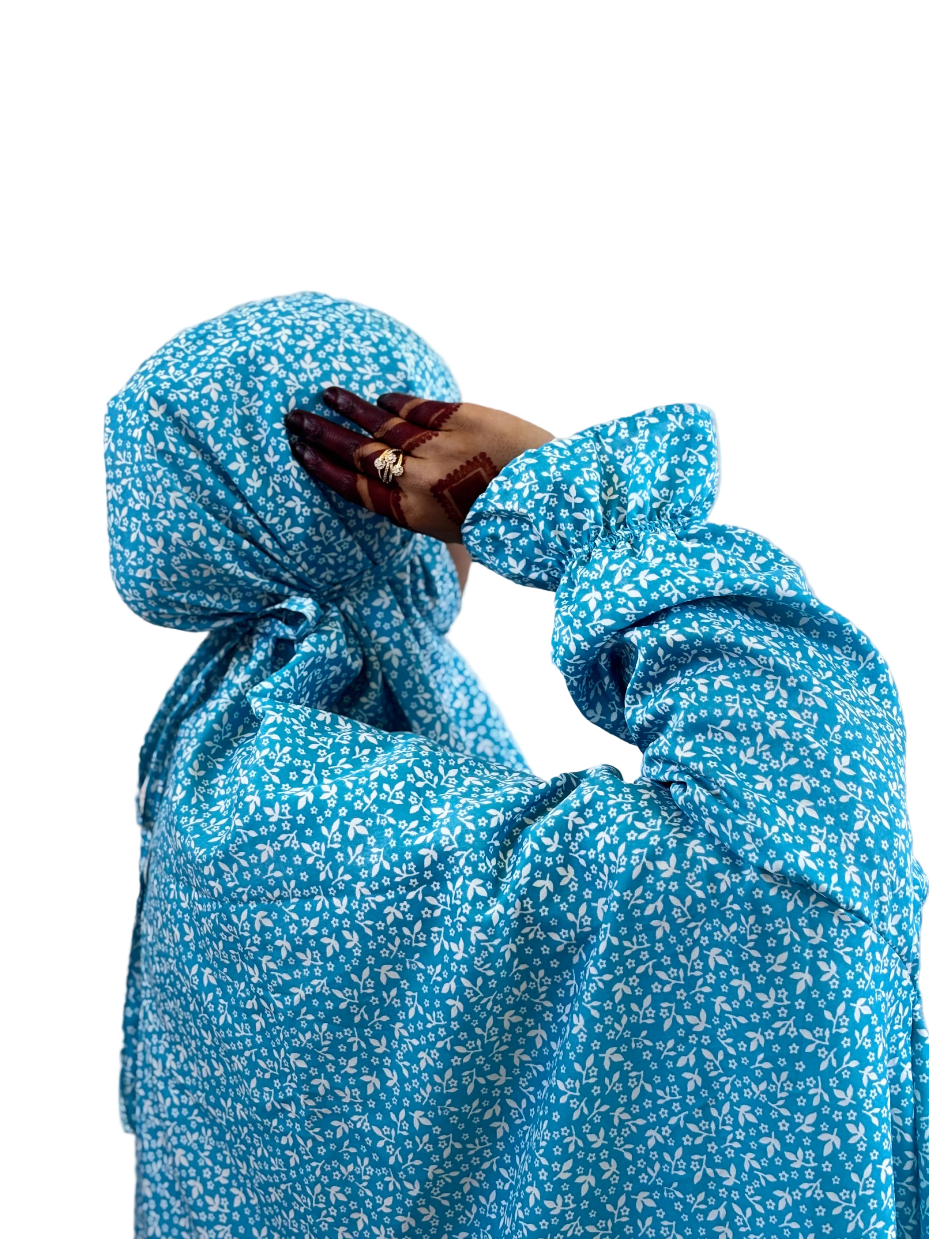 Graceful Floral Salah Dress