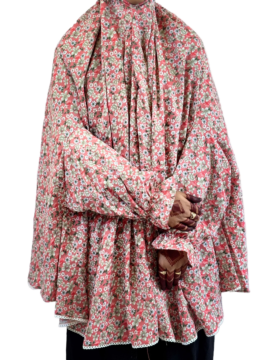 Graceful Floral Salah Dress