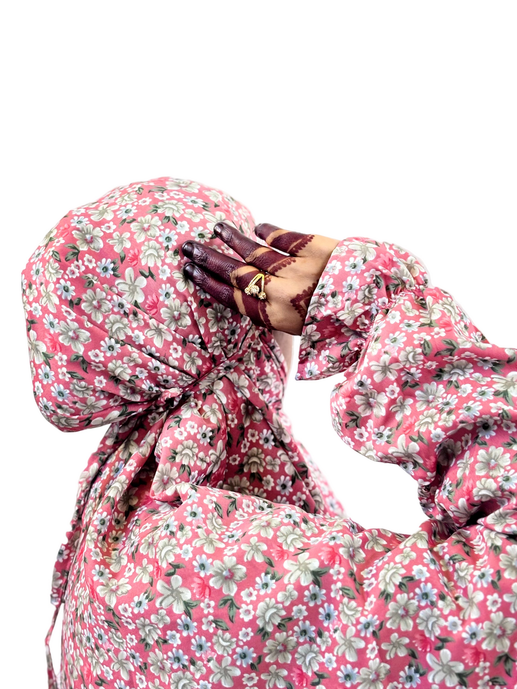 Graceful Floral Salah Dress