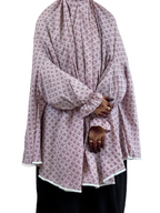 Graceful Floral Salah Dress