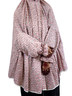 Graceful Floral Salah Dress