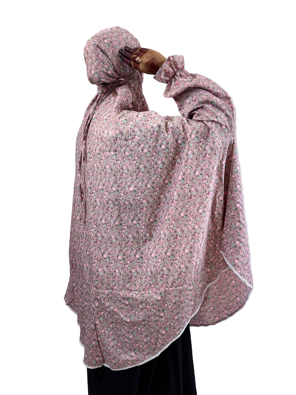 Graceful Floral Salah Dress