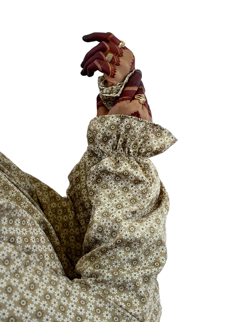 Graceful Floral Salah Dress