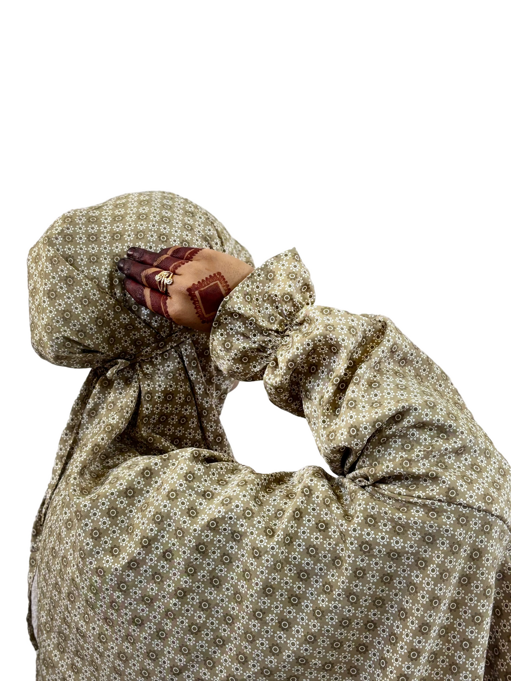 Graceful Floral Salah Dress