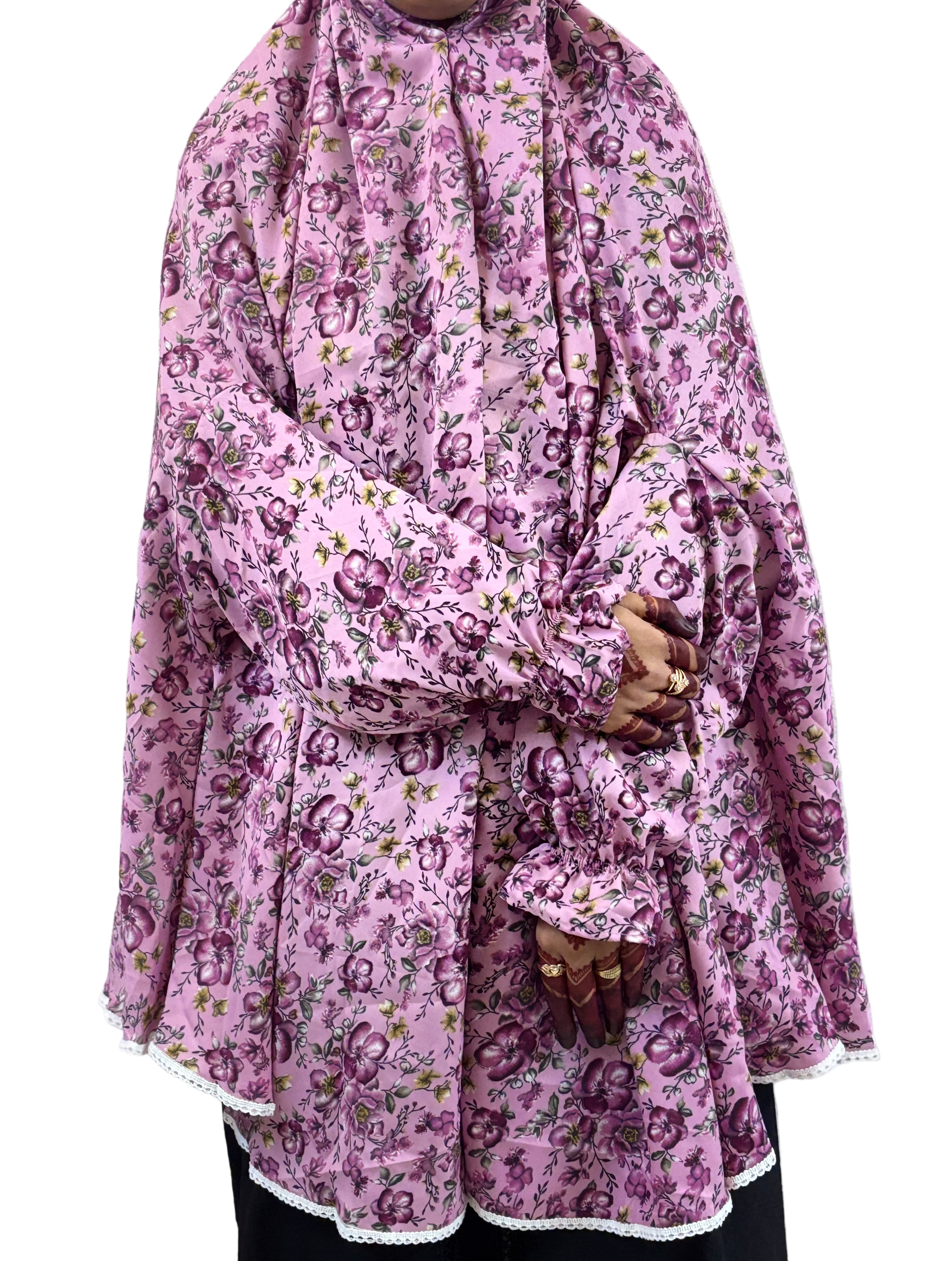 Graceful floral salah  Dress