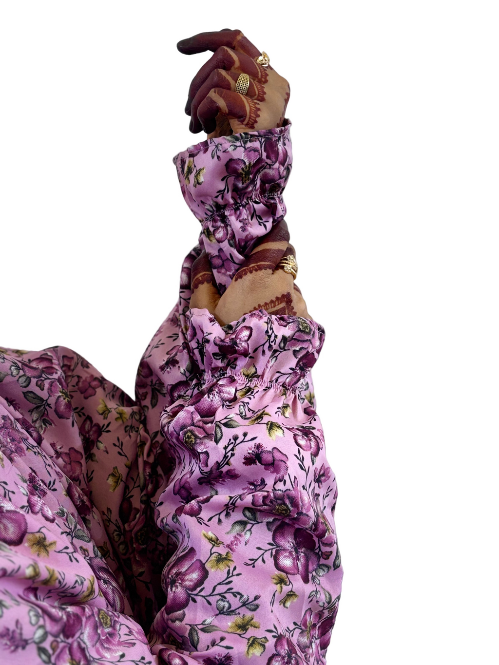 Graceful floral salah  Dress