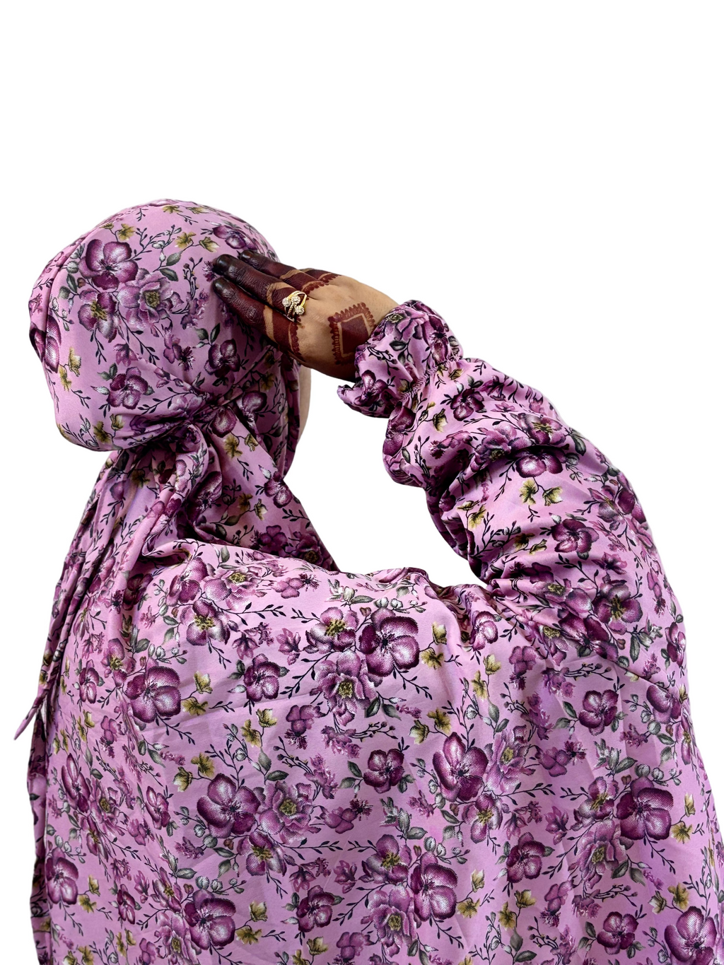 Graceful floral salah  Dress