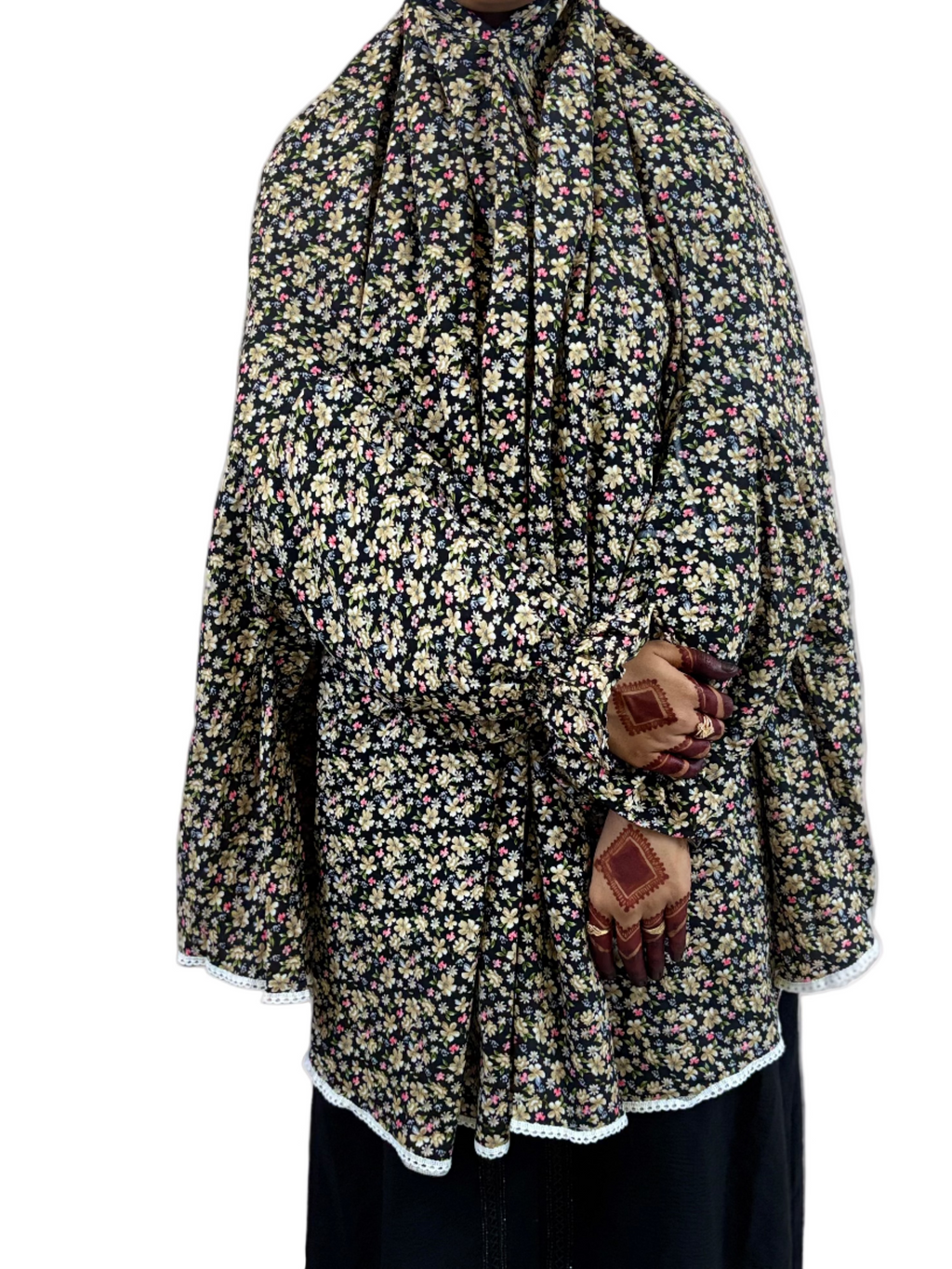 Graceful floral salah  Dress