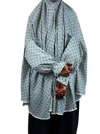 Graceful Floral Salah Dress