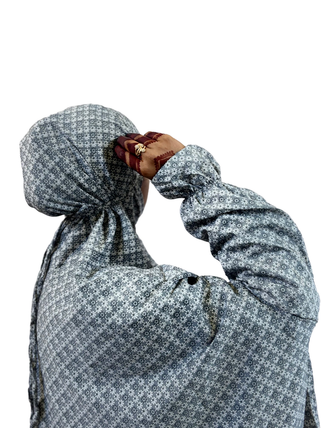 Graceful Floral Salah Dress