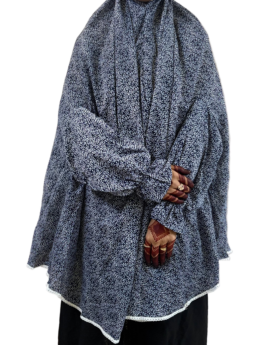 Graceful Floral Salah Dress