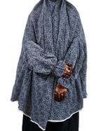 Graceful Floral Salah Dress