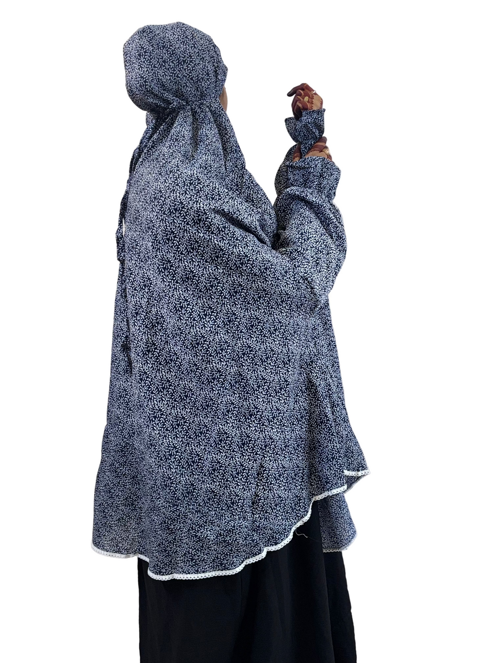 Graceful Floral Salah Dress