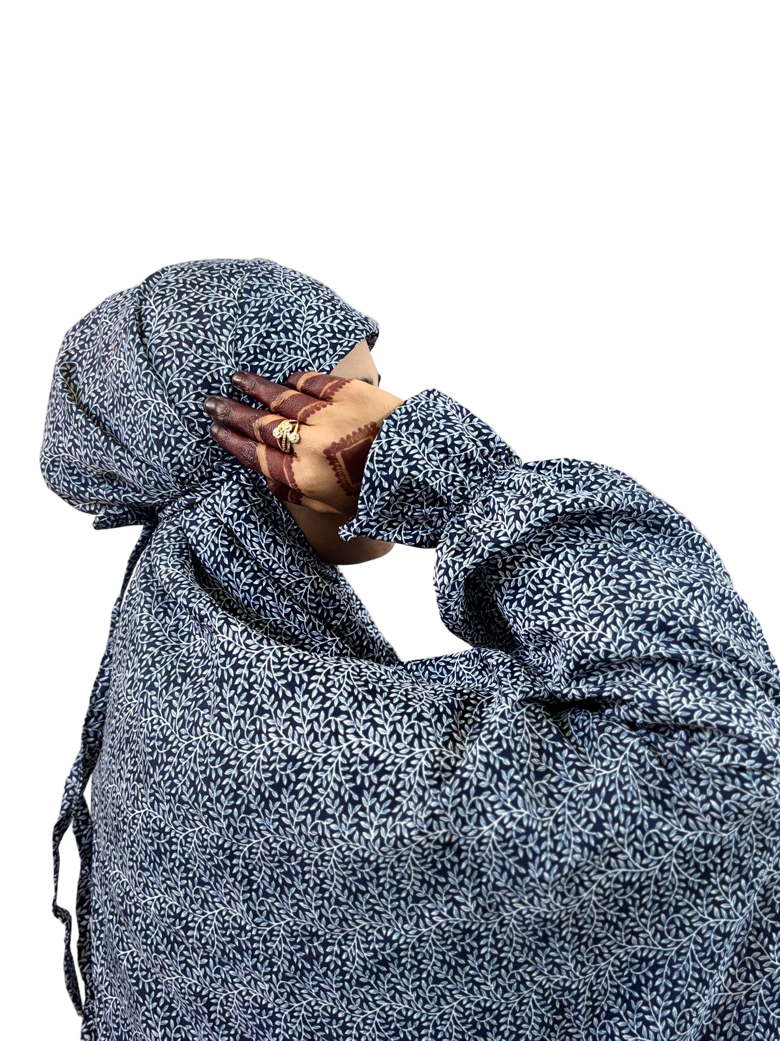 Graceful Floral Salah Dress