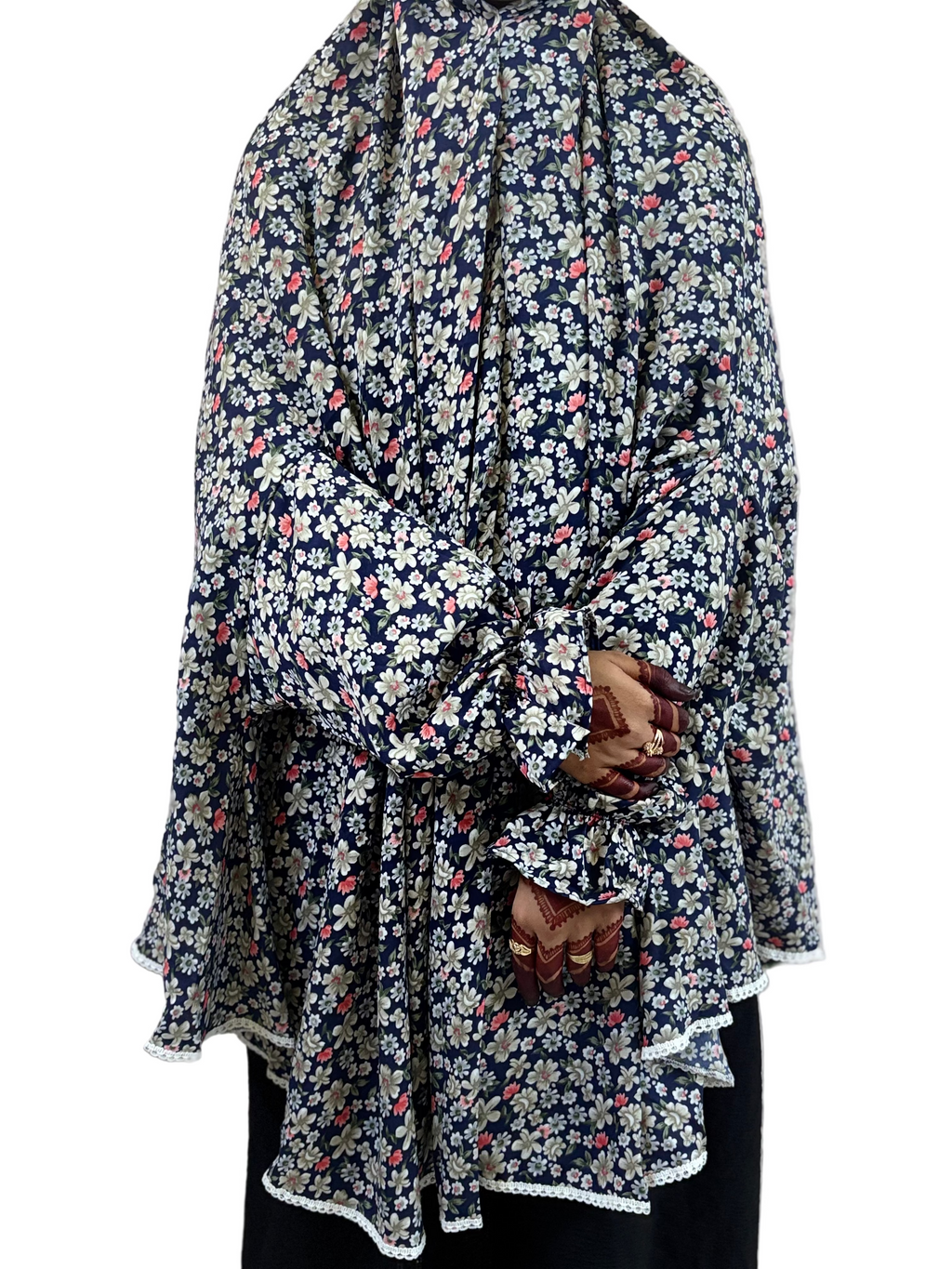 Graceful Floral Salah Dress