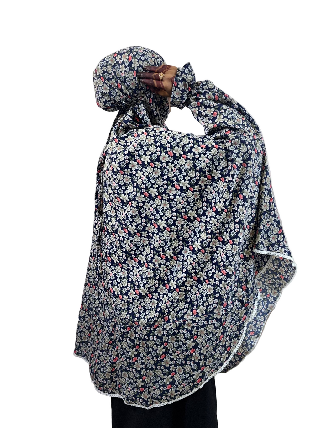 Graceful Floral Salah Dress