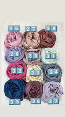 Muna Satin hijab that gives a luxurious and elegant look to make you stand out in every occasion.
