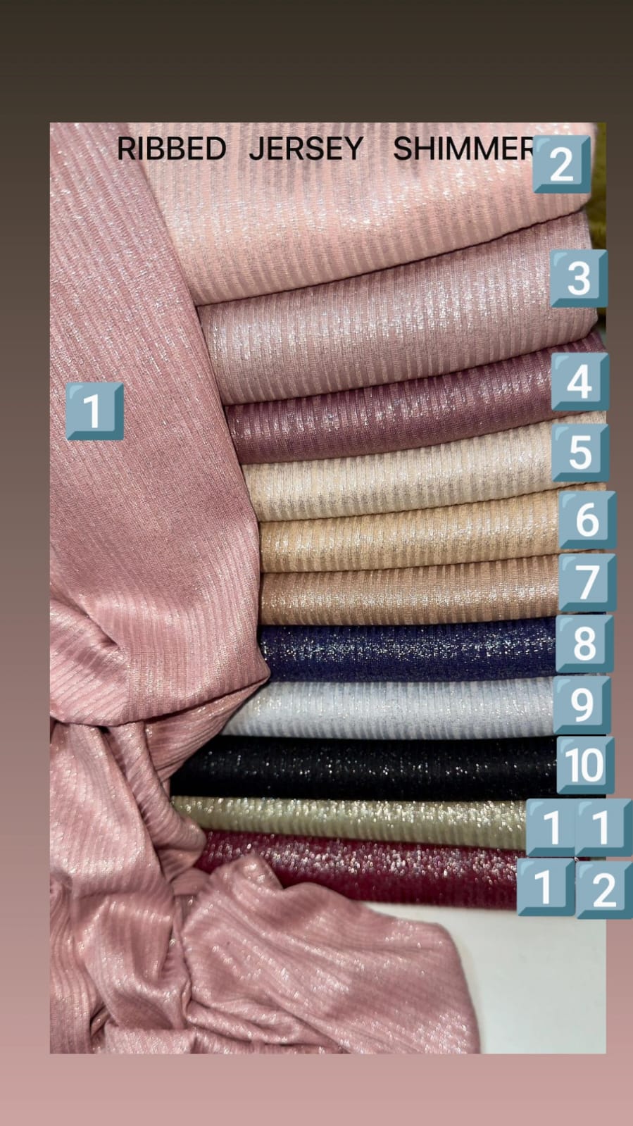 Shimmer in Style - Jersey Hijab ✨
