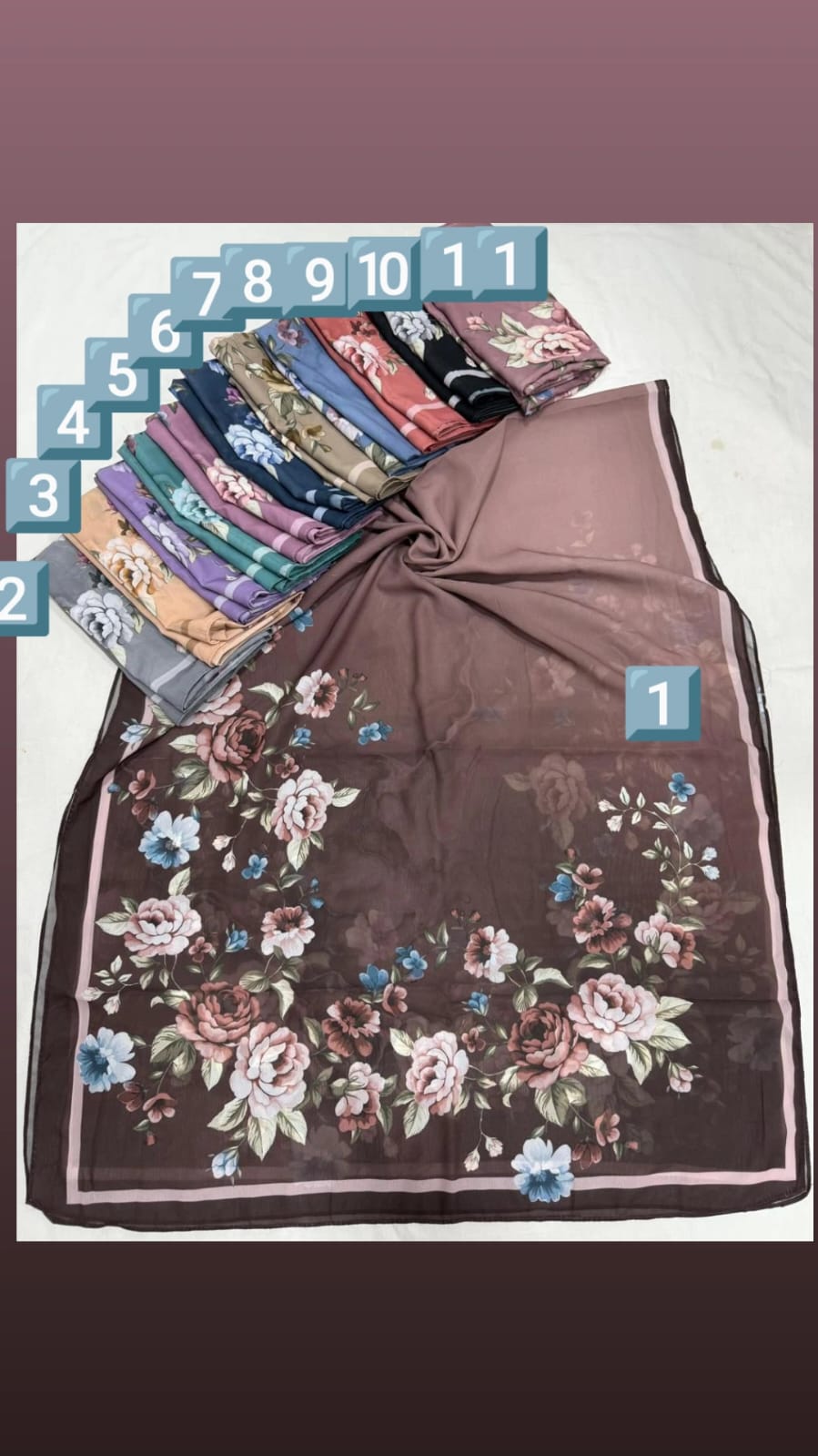 Digital Print Hijab