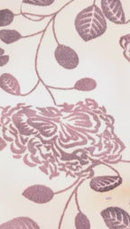 Elegant Floral Printed Salah Dress without sleeves 🌸