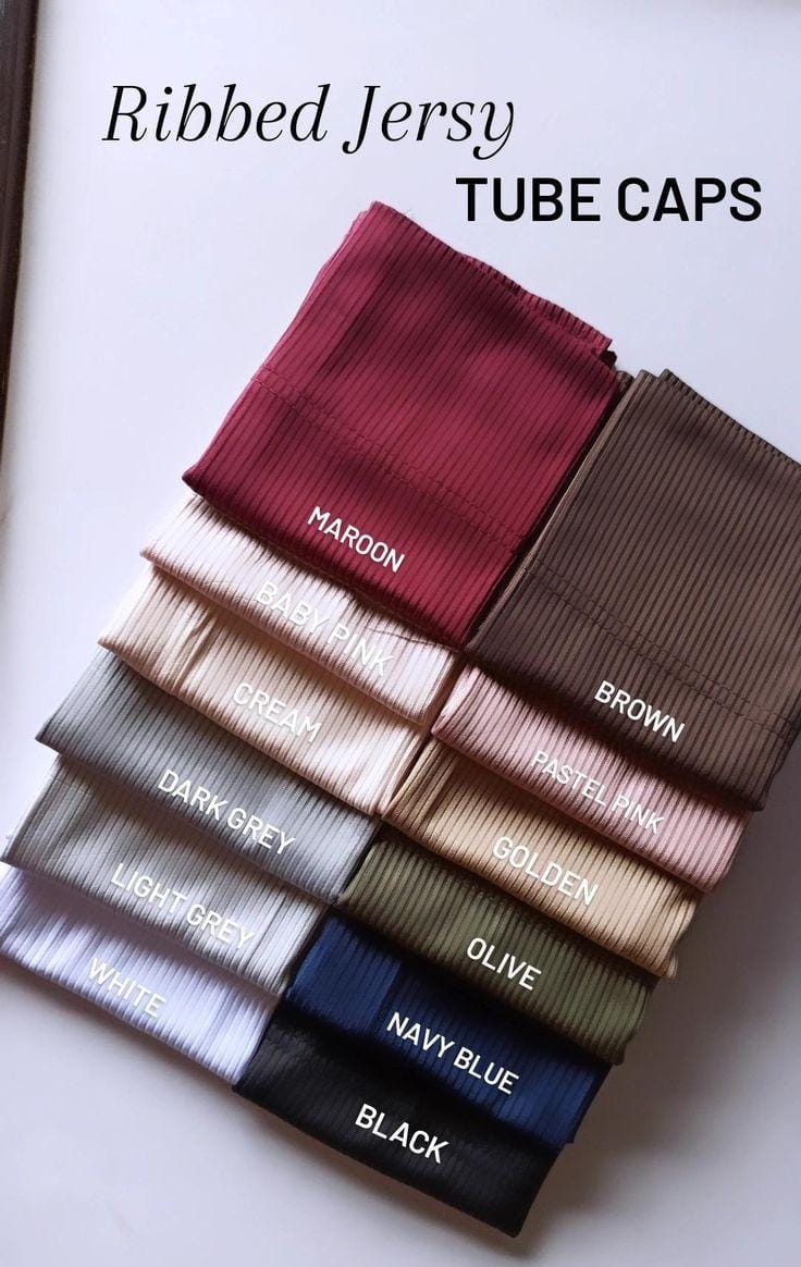 Luxe Ribbed Hijab Undercap-