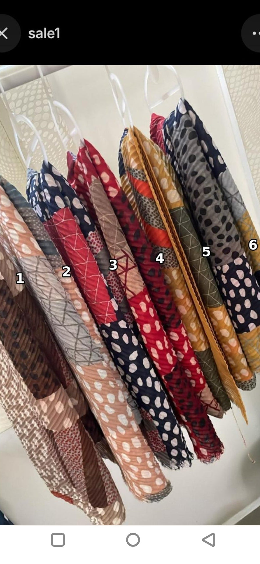 cotton textured hijabs