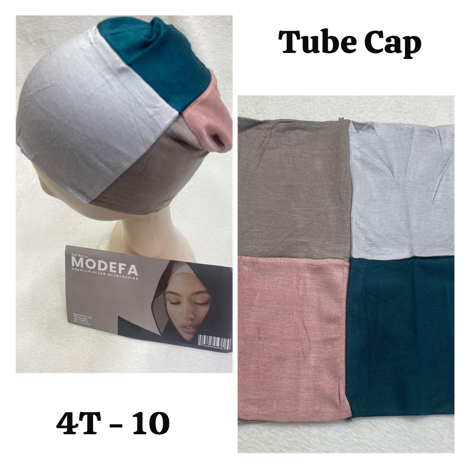 brand Modefa 4-in-1 tube caps