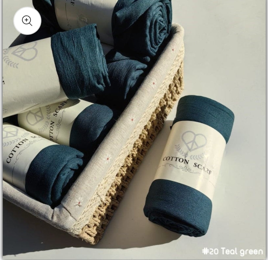 Luxury modal cotton hijab