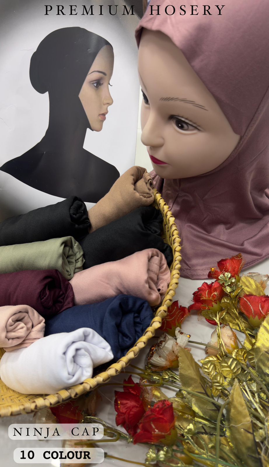 premium ninja cap