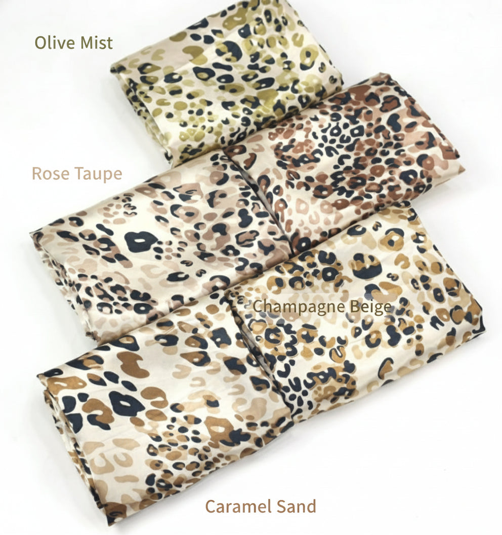 Bold & Beautiful in Leopard Satin 🐆✨