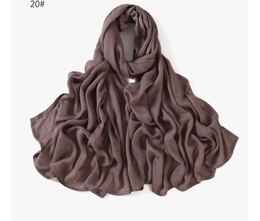 Luxury modal cotton hijab