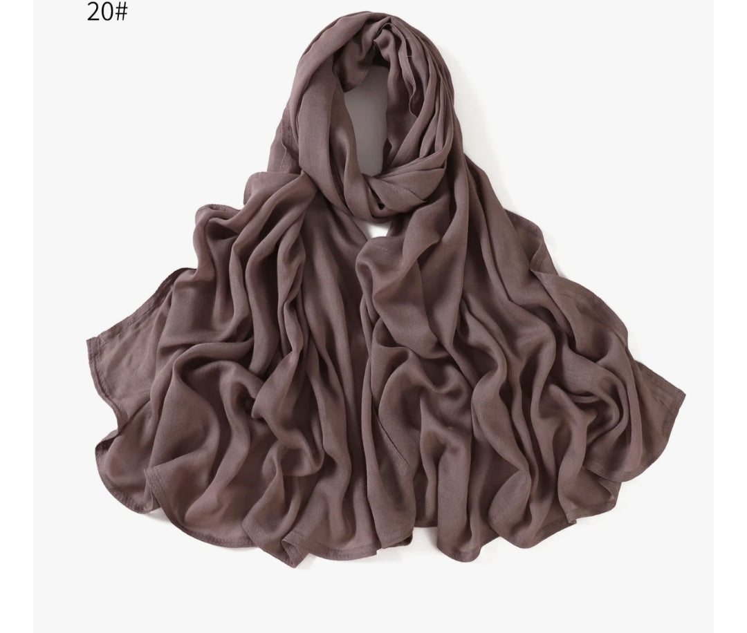 Luxury modal cotton hijab