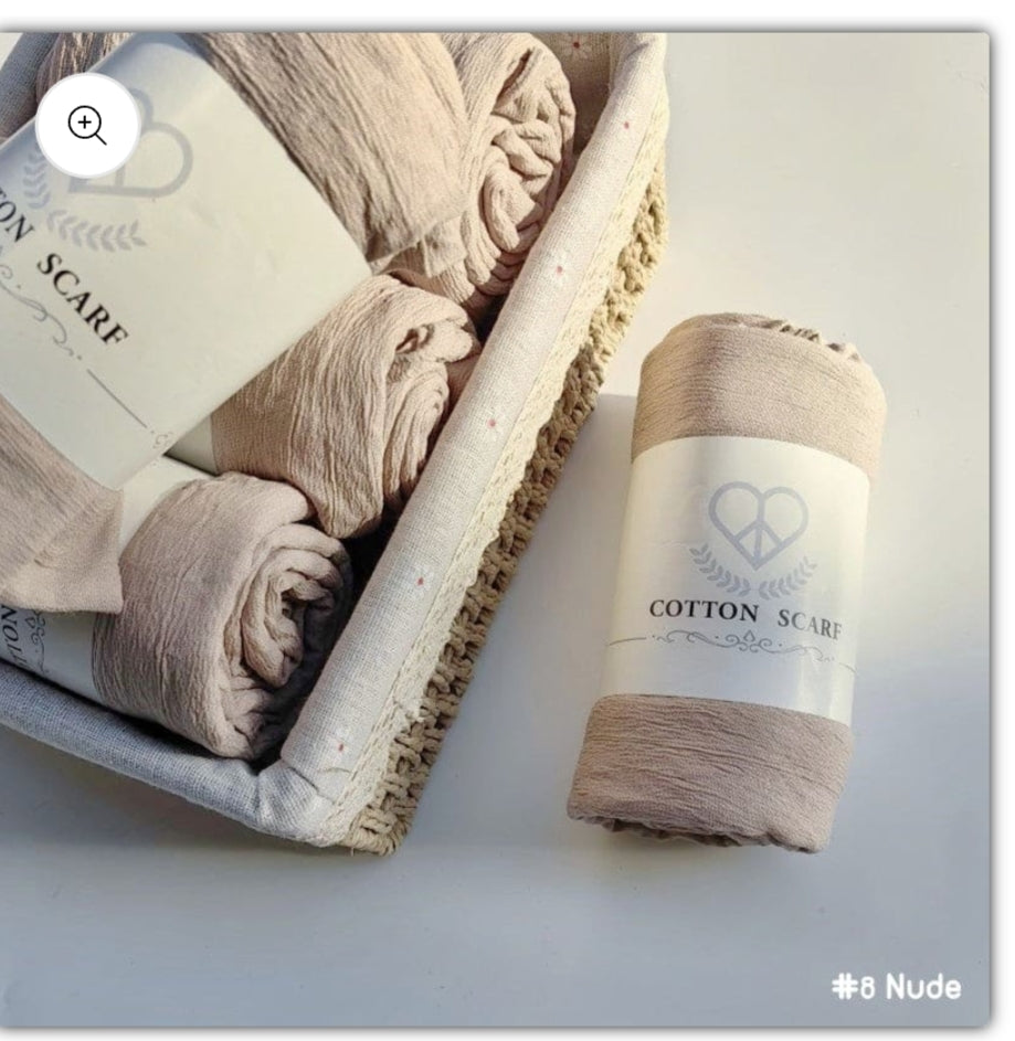 Luxury modal cotton hijab