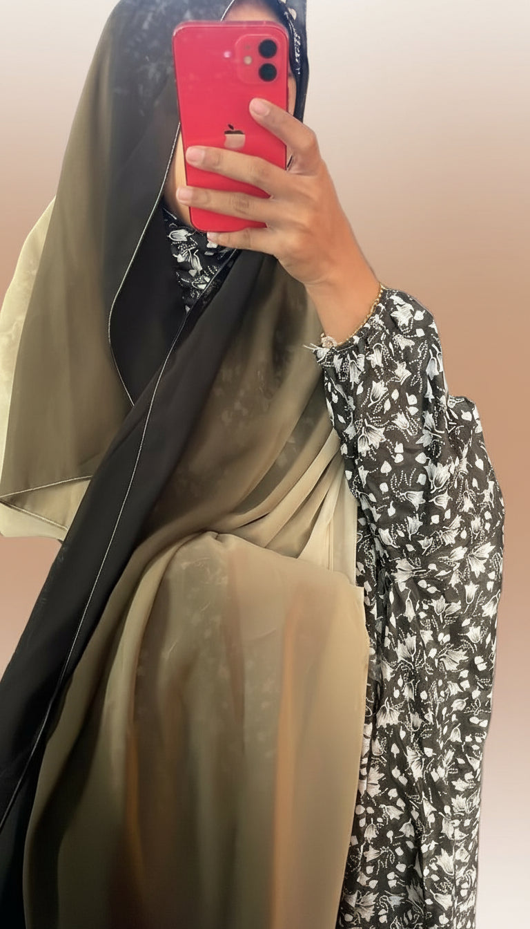 Chiffion ombre hijab