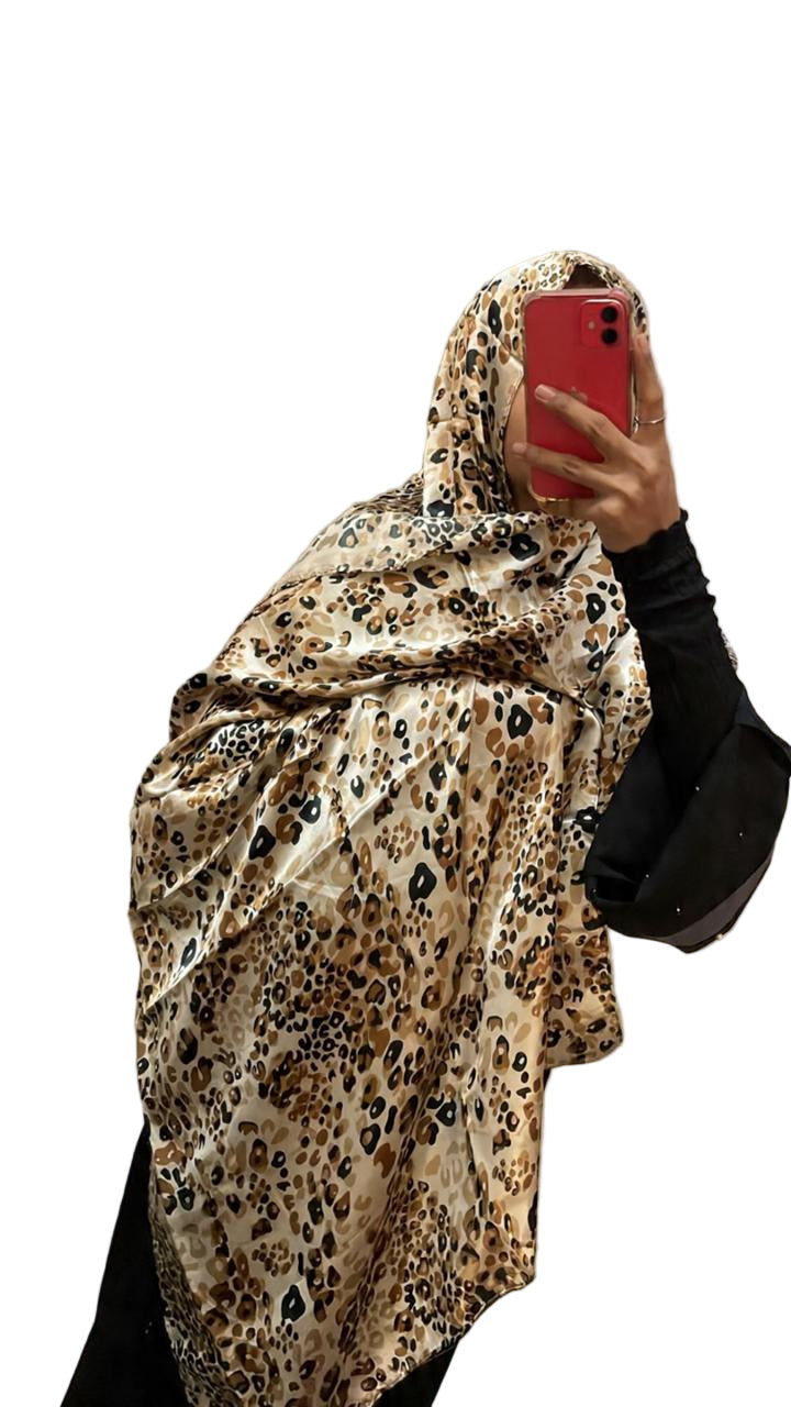 Bold & Beautiful in Leopard Satin 🐆✨