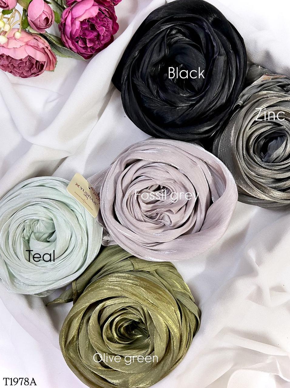 Premium shimmer organza