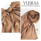 Premium shimmer organza