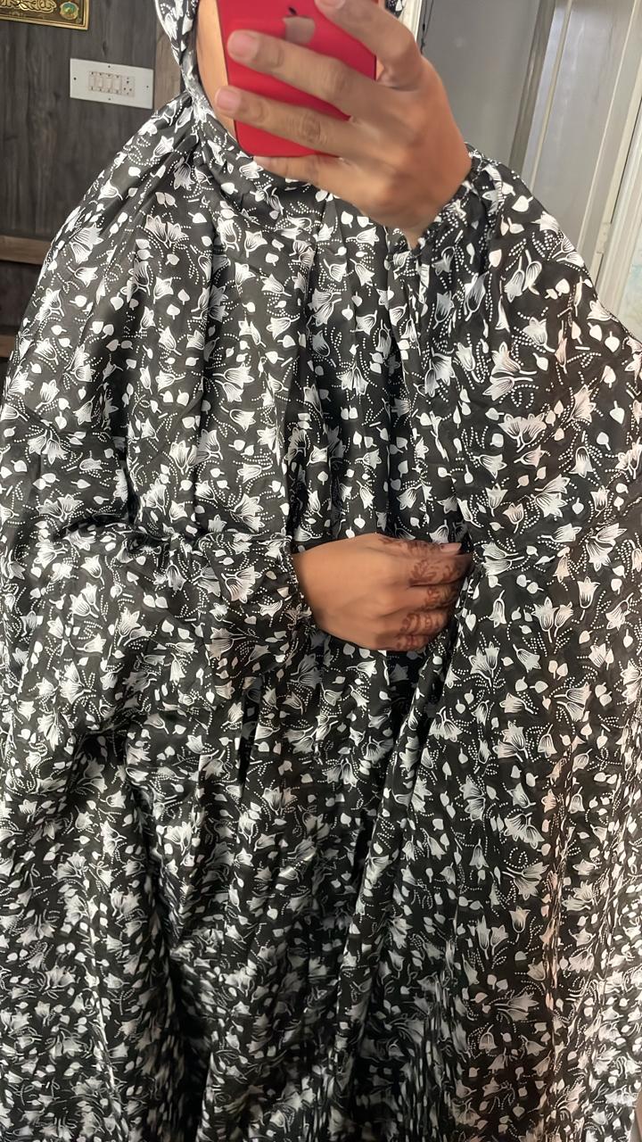 Rayon cotton floor length salah dress