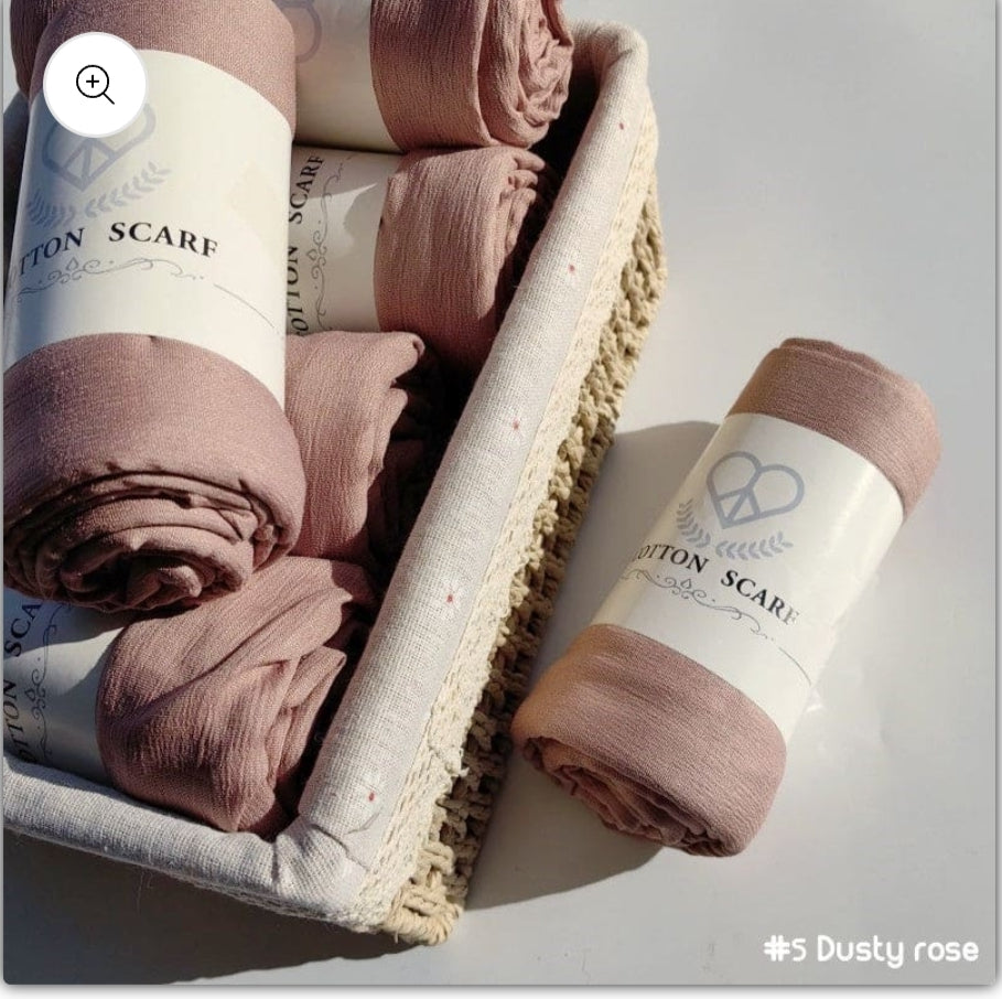 Luxury modal cotton hijab