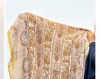 Light Brown Pashmina Print Premium Hijab