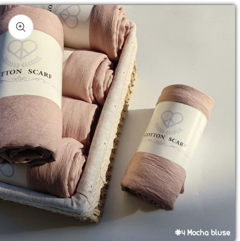 Luxury modal cotton hijab